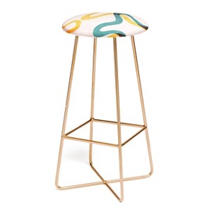 ThirtyOne Illustrations Streamers Barstool - Deny Designs - 1 of 2