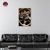 Notoriart Elegant Steering Wheel Car Wall Art Framed - 4 of 4