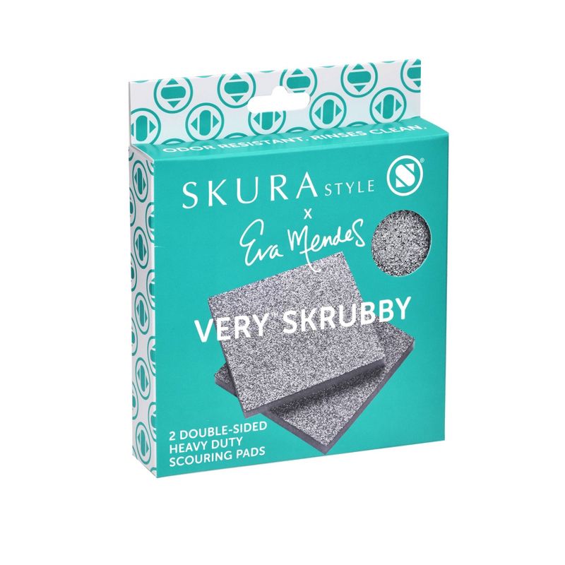 Skura Style x Eva Mendes Very Skrubby Heavy Duty Scouring Pads - 2ct, 3 of 8
