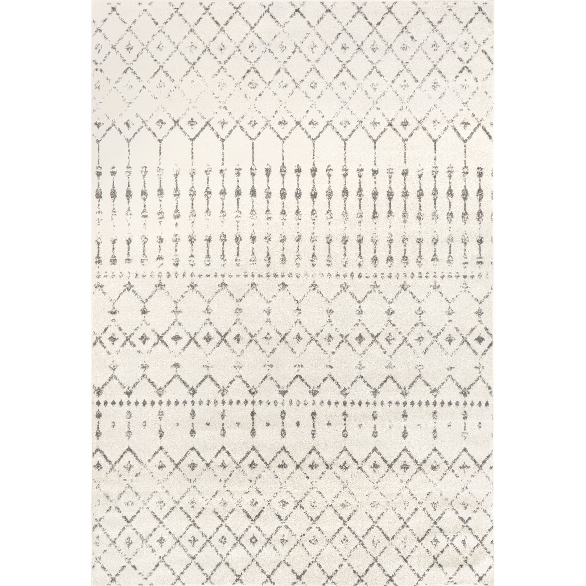 nuLOOM Moroccan Blythe Area Rug, 5' x 7' 5", Grey