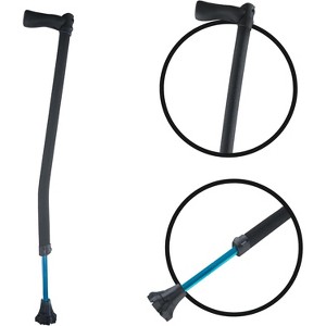 Hachikiko Adjustable Heavy Duty Walking Cane,Ultimate Comfort, Stability & HSA/FSA Eligible - 1 of 4