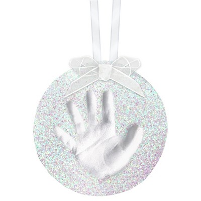 Pearhead Babyprints Christmas Ornament -Glitter