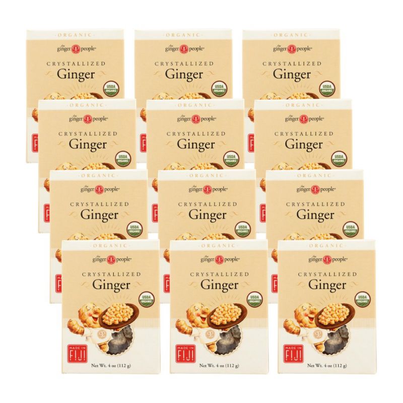 The Ginger People Organic Crystallized Ginger - Case of 12/4 oz, 1 of 6