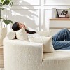Sapphtopaz Sleeper Sofa with Upholstered Cloud Couches for Living Room with Pillows Modern Lounge Couch Bed for Apartment,Bedroom - 4 of 4