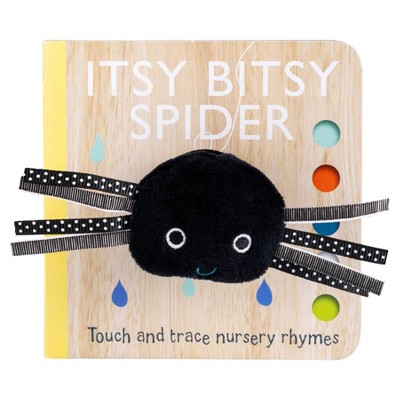 Touch and Trace Nursery Rhymes: Itsy Bitsy Spider Finger Puppet Book - (Board Book)