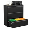 File Storage Cabinet With 3 Drawer Large Storage Space Compact Slim File Pre-Built Office Storage Cabinet For Legal/Letter/A4 File - 3 of 4