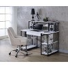 NicBex 47 Inch Computer Home Office Desk with 1 Drawer,2 Top Shelves and 4 Bottom Shelves - 2 of 4