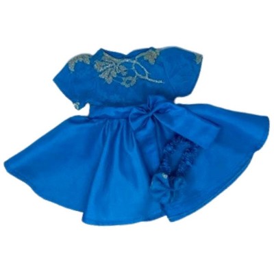 Bright Royal Blue Party Dress Fits Our Generation American Girl Dolls