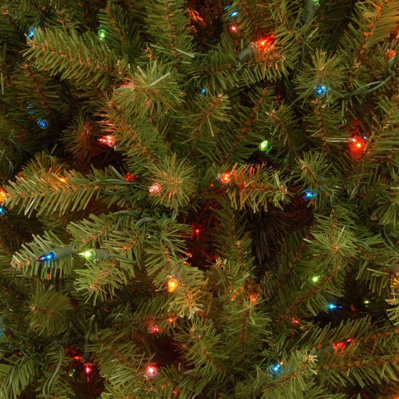 6.5ft National Tree Company Pre-Lit Dunhill Fir Artificial Tree with 500 Multicolor Lights, 2 of 4
