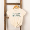 The Juniper Shop Forest Child Girls Short Sleeve Tee - S - Cream - 2 of 2