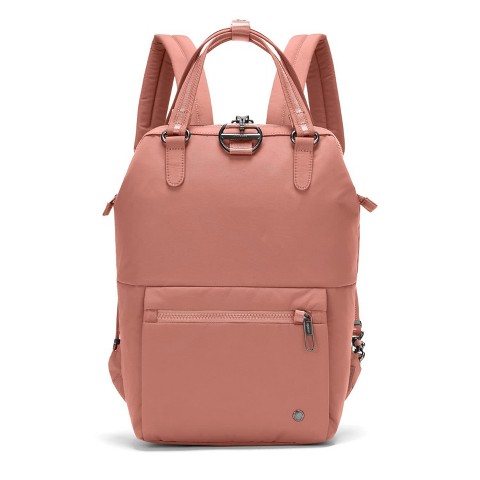 Pacsafe Citysafe CX mini backpack (Econyl Rose)