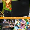FURNIinspire Outdoor Grills, Griddles and Smokers 3 Level Adjustable Outdoor BBQ with Wind Guard Tools for Camping, Picnics, Black, 17.7"*11.02"*3.1" - 3 of 4