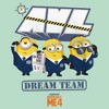 Girl's Despicable Me 4 AVL Dream Team T-Shirt - image 2 of 4