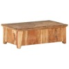 vidaXL Coffee Table 35.4"x19.7"x12.2" Solid Reclaimed Wood - 4 of 4