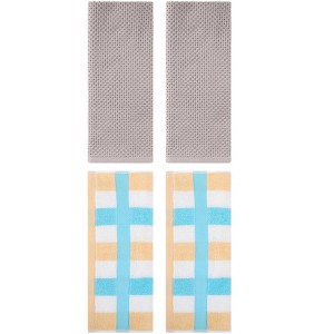 REGALWOVEN 4 Pcs Bathroom Hotel and Spa Waffle Cotton Hand Towels - 1 of 4