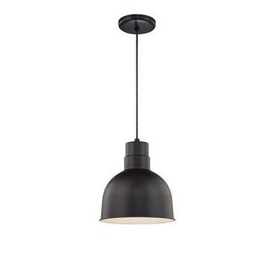 Millennium Lighting R Series 1 - Light Pendant in  Satin Black