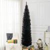 Whisen 7' Artificial Christmas Tree with 499 Realistic Branch Tips and Plastic Stand - 2 of 4