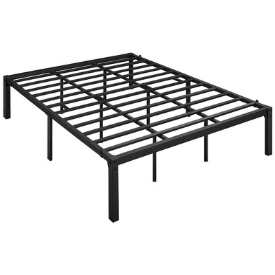 Yaheetech Metal Platform Bed Frame With Heavy Duty Steel Slat Support ...