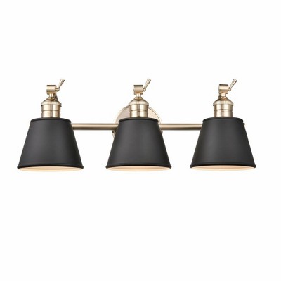 Millennium Lighting Layne 3 - Light Vanity in  Modern Gold