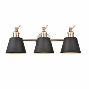 Millennium Lighting Layne 3 - Light Vanity in  Modern Gold - 1 of 1