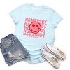 Simply Sage Market S.W.Smiley Homebody Stacked Smiley Face Short Sleeve Tee - 3 of 4