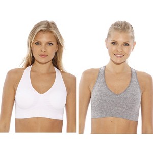 Just Intimates Racerback Sports Bra (Pack of 2) - 1 of 3