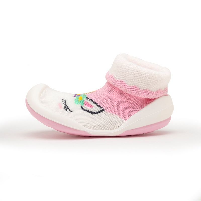 Komuello Baby Girl First Walk Sock Shoes Unicorn, 4 of 10
