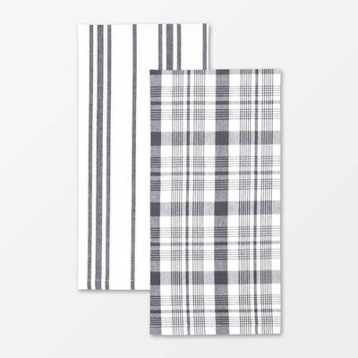 KitchenAid 4pk Cotton Albany Kitchen Towels Gray