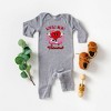 The Juniper Shop Little Miss Valentine Skateboard Baby Romper - 2 of 3