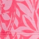 rouge pink graphic floral