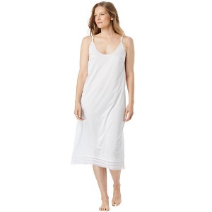 Comfort Choice Plus Size Full Slip Snip-To-Fit Dress Liner - 1 of 4