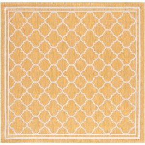 Courtyard Dokupa CY8918 UV & Stain Resistant Non-Shedding Power Loomed Indoor/Outdoor Rugs - Safavieh - 1 of 4