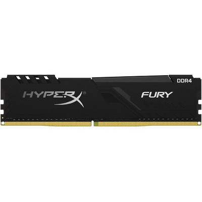HyperX Fury 4GB DDR4 SDRAM Memory Module - For Desktop PC - 4 GB (1 x 4 GB) - DDR4-2666/PC4-21333 DDR4 SDRAM - CL16 - 1.20 V - Non-ECC - Unbuffered