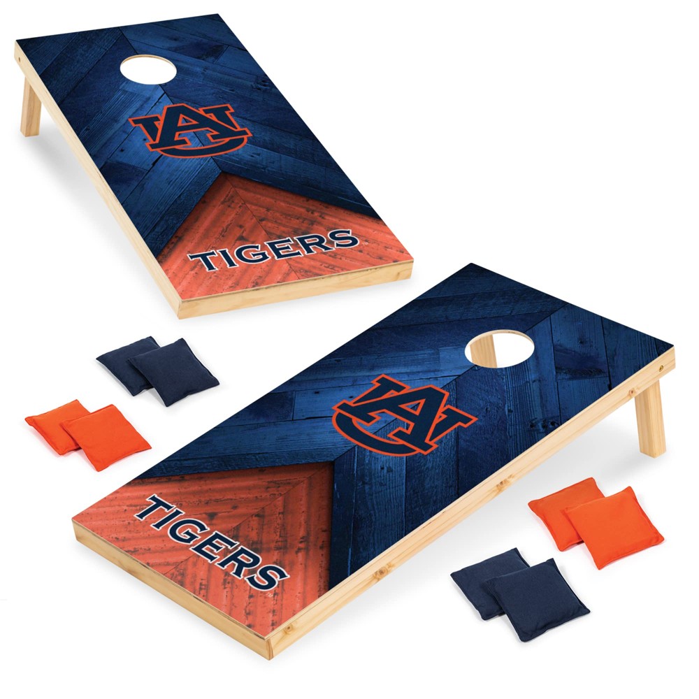 NCAA Auburn Tigers 2'x4' Wood Cornhole Set