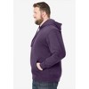 KingSize Men's Big & Tall Fleece Pullover Hoodie Big - 4 of 4