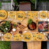 DYLIVeS 60 Pcs Construction Birthday Party Plates and Napkins Kit,Construction Theme Tableware Set Dump Truck Party Table Decorations Supplies - 4 of 4