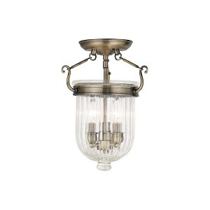 Livex Lighting Coventry 2 - Light Chandelier in  Brushed Nickel - 1 of 1