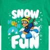 Boys' - Paw Patrol - Snow Much Fun Short Sleeve Graphic T-Shirt - 2 of 4
