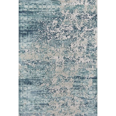 Genevieve River Area Rug Blue - Momeni