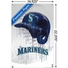 Trends International MLB Seattle Mariners - Drip Helmet 22 Unframed Wall Poster Prints - 3 of 4