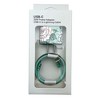 Olivia Pratt Printed Wall Charger 20W USB-C Power Adapter with USB-C to Lightning 3.3ft Nylon Cable - 4 of 4