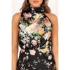 Petal and Pup Womens Anabelle Halter Neck Mini Dress - 3 of 4