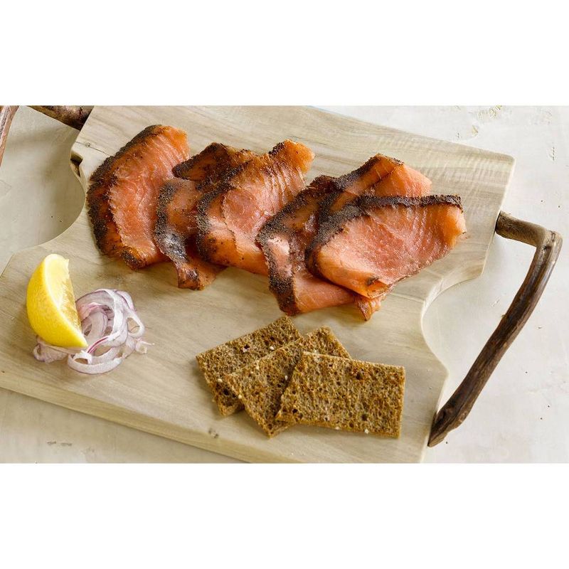 MOWI Pastrami Style Cold Smoked Atlantic Salmon - 4oz, 3 of 5