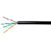 Monoprice Cat5e Ethernet Bulk Cable - 1000 Feet - Black | Network Internet Cord - Solid, 350Mhz, UTP, Pure Bare Copper Wire, Outdoor, 24AWG, No Logo - 4 of 4