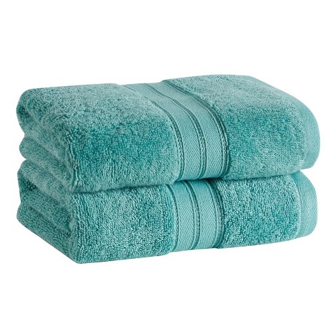 6pc Quick Dry Bath Towel Set Turquoise - Cannon