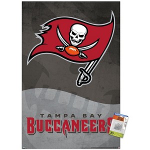 Trends International NFL Tampa Bay Buccaneers - Logo 20 Unframed Wall Poster Prints - 1 of 4