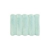 Kumasinova Tufted Pearl Channel Bathroom Rugs, Washable Rug, High-Low Stripe Bath Rug, Non-Skid Door Mat, Area Rug, Oeko-Tex Certified - 4 of 4