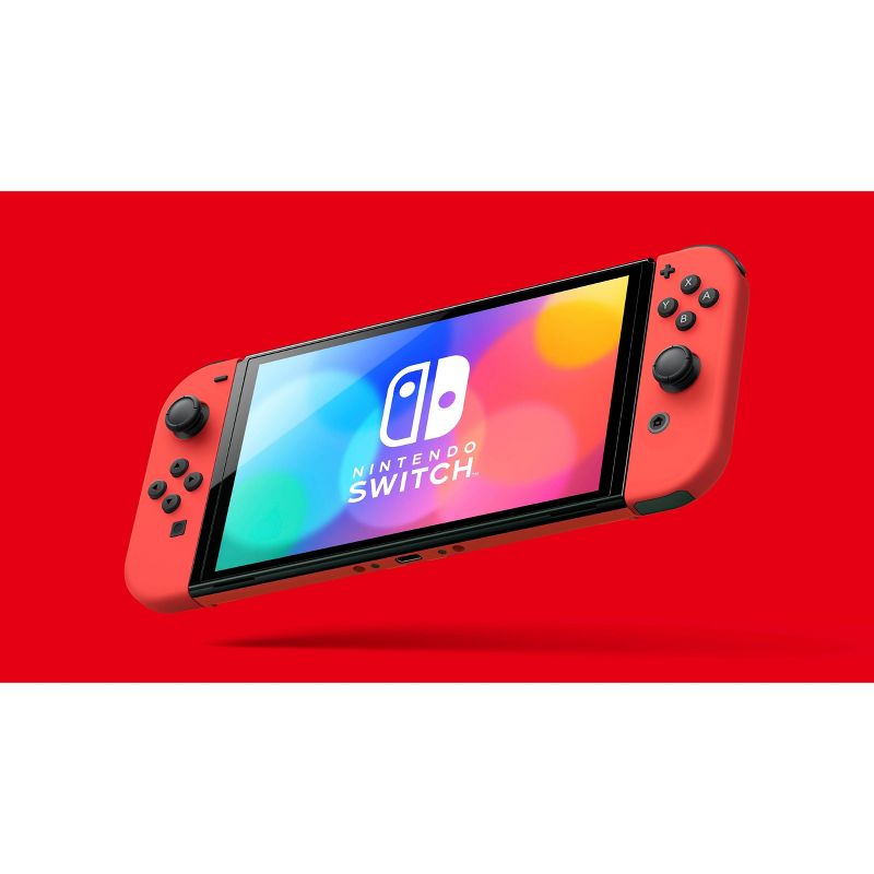 Nintendo Switch - OLED Model: Mario Red Edition, 6 of 13
