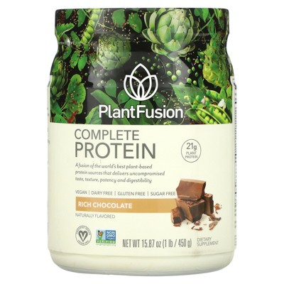 Plantfusion Complete Protein, Rich Chocolate, 1 Lb (450 G) : Target