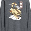 Men's - Avatar: The Last Airbender - Appa Flying Long Sleeve Graphic T-Shirt - 2 of 4